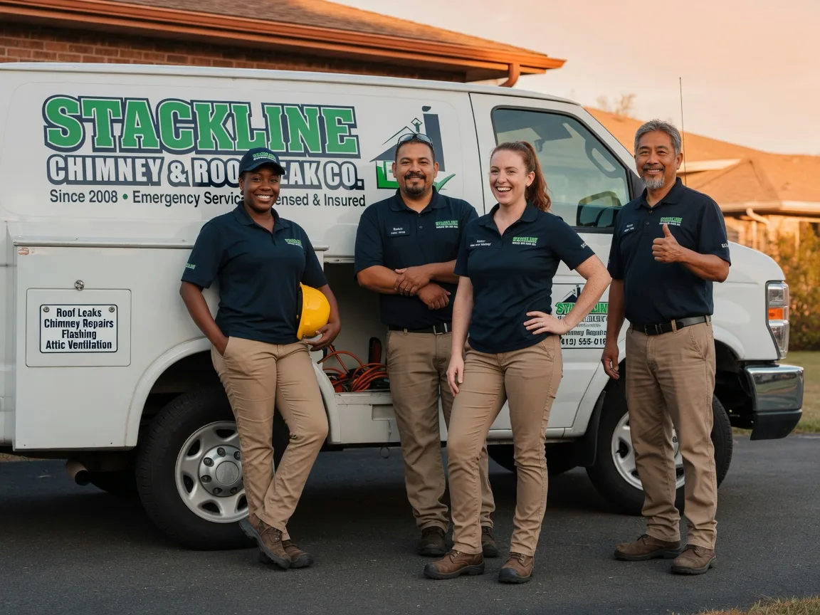 Chimney flashing repair company in Etowah, TN